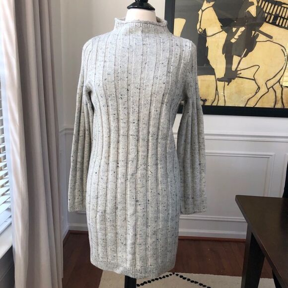 Madewell Donegal Mockneck Sweater Dress NWT XS M - Picture 4 of 11